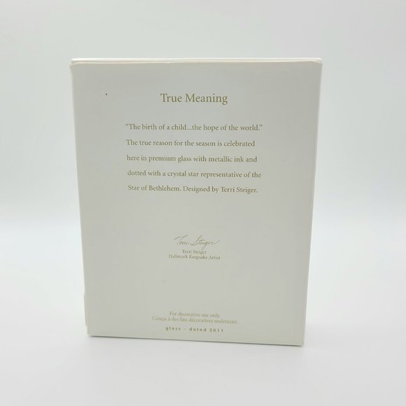 Hallmark Keepsake 2011 "True Meaning" collectible ornament - Picture 5 of 6